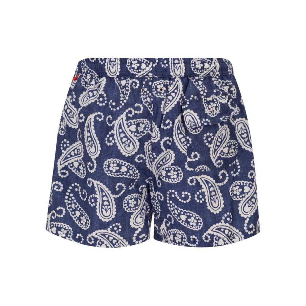 Kiton Men Short Patterned Swim Boxers - Picture 2 of 4